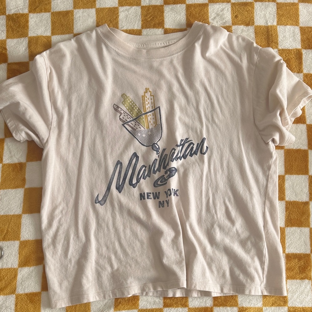 Abercrombie & Fitch Kids Manhattan Tee - Cream